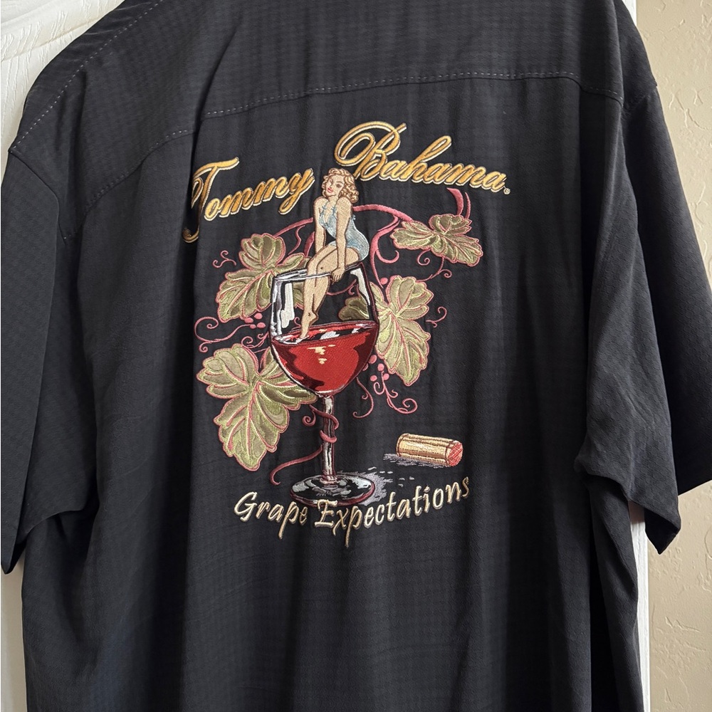 Tommy Bahama Black Grape Expectations Shirt